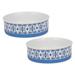 Bone Dry Portugese Pet Bowl (Set of 2)