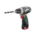 Akku-Bohrschrauber »PowerMaxx SB BASIC« inkl. Akkus schwarz, metabo