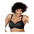 Plus Size Women's Amazing Shape Balconette Underwire Bra US4823 by Playtex in Black (Size 36 DD)