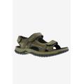 Men's Warren Sandals by Drew in Olive Combo (Size 9 1/2 EEEE)