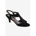 Women's Lucky Slingback by Ros Hommerson in Black Micro (Size 6 1/2 M)