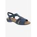 Women's Miriam Sandal by Ros Hommerson in Navy Elastic (Size 10 1/2 M)