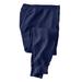 Men's Big & Tall Heavyweight Thermal Pants by KingSize in Navy (Size 4XL)