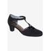 Women's Heidi Pump by Ros Hommerson in Black Micro (Size 11 M)