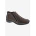 Women's Superb Comfort Bootie by Ros Hommerson in Brown Leather (Size 10 M)