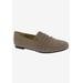 Women's Donut Flat by Ros Hommerson in Stone Micro Suede (Size 8 M)