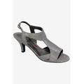 Wide Width Women's Lucky Slingback by Ros Hommerson in Silver Iridescent (Size 9 1/2 W)