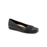 Women's Samantha Ballet Flat by Trotters in Black Gem (Size 7 M)