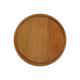 Delice Cherry Round Cutting Board with Juice Drip Groove by Casual Home in Cherry