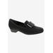 Wide Width Women's Treasure Loafer by Ros Hommerson in Black Micro (Size 6 1/2 W)