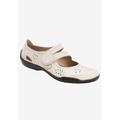 Women's Chelsea Mary Jane Flat by Ros Hommerson in Winter White (Size 6 M)