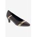 Wide Width Women's Kiwi Pump by Ros Hommerson in Brown Bronze Lizard (Size 7 W)