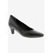 Women's Karat Pump by Ros Hommerson in Black Leather (Size 10 1/2 M)