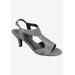 Wide Width Women's Lucky Slingback by Ros Hommerson in Silver Iridescent (Size 9 W)