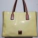 Dooney & Bourke Bags | Dooney And Bourke Patent Leather Ashton Tote | Color: Tan | Size: Os
