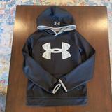 Under Armour Shirts & Tops | Boys Under Armour Black Hoodie Sweatshirt Medium | Color: Black | Size: Mb