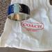 Coach Jewelry | Coach Bangle Bracelet | Color: Blue/Silver | Size: Os