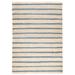 Blue/White Area Rug - Dash and Albert Rugs Moana Striped Hand-Woven Flatweave Blue/Beige Area Rug Polyester/Cotton/Jute & Sisal in Blue/White