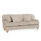 Braxton Culler Artisan Landing 3 Over 3 Queen Sleeper Sofa Polyester in Gray/Brown | 37 H x 86 W x 39 D in | Wayfair