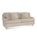 Braxton Culler Artisan Landing 2 Over 2 Queen Sleeper Sofa Polyester in Gray/White/Brown | 37 H x 86 W x 39 D in | Wayfair