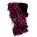 Plutus Brands Plutus Plush Faux Fur Blanket Faux Fur in Pink/Black | 60 W in | Wayfair PBDT1701-6096-TC