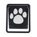 Lomana Door Mounted Pet Door for Dog in Gray | 11.42 H x 9.45 W x 3 D in | Wayfair M3064