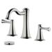 Bellaterra Home Konya Widespread Bathroom Faucet w/ Drain Assembly in Gray | 6.62 H x 8 W x 5.37 D in | Wayfair S8518-8-BN-W