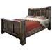 Montana Woodworks® Big Sky Solid Wood Bed Wood in Brown | 60 H x 66 W x 92 D in | Wayfair MWBGPBQJ