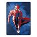 Northwest Spider-Man - Spidey Splash Throw Polyester in Blue/Red | 60 H x 46 W in | Wayfair 1SPD074000004RET