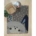 96 x 60 x 0.5 in Rug - Zoomie Kids Hand-Tufted Wool Gray Transitional Animal Children Tufted Rug Wool | 96 H x 60 W x 0.5 D in | Wayfair