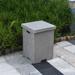 Elementi Grey Propane Fire Pit Tank Cover 18" Square