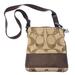 Coach Bags | Coach Signature Brown Mini Crossbody Bag | Color: Brown/Tan | Size: Os