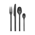 Villeroy & Boch - Manufacture Cutlery Table Cutlery Set for Up to 4 People, 16 Pieces, Stainless Steel, Black