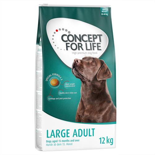 2 x 12kg Large Adult Concept for Life Hundefutter trocken