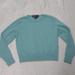 Burberry Shirts & Tops | Burberry Kids Mint Wool Sweater Size L | Color: Green | Size: Lg