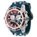 Invicta NFL New England Patriots Men's Watch - 52mm Steel Blue (35809)