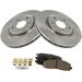 2012-2016 Chrysler Town & Country Front Brake Pad and Rotor Kit - TRQ