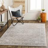 Bunga 7'10" x 10' Traditional Updated Traditional Farmhouse Natural Gray/Neutral/Dark Gray/Smoke/Nutmeg/Light Beige/Ivory/Light Gray/Tan/Medium Gray/Peach Area Rug - Hauteloom