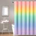 Lush Decor Rainbow Ombre Shower Curtain