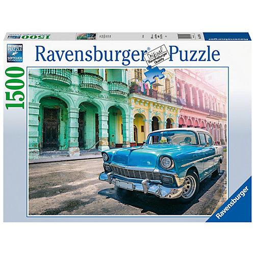Puzzle 1500 Teile Cuba Cars