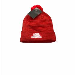 Nike Accessories | Denmark Danmark Nike Pom Beanie Hat Cap | Color: Red/White | Size: Os