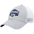 Men's '47 Gray/White Seattle Seahawks Hitch Contender Flex Hat