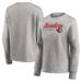 Women's Fanatics Branded Heathered Gray Ottawa Senators Fan Favorite Script Pullover Sweatshirt