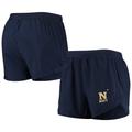 Women's Under Armour Navy Midshipmen Fly By Run 2.0 Performance Shorts