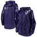 Women's G-III 4Her by Carl Banks Purple Baltimore Ravens Double-Coverage Full-Zip Hoodie Jacket