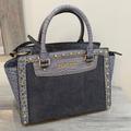 Michael Kors Bags | Like New! Blue Jean Studded Mk Bag | Color: Blue | Size: Os