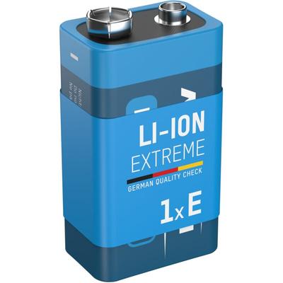 ANSMAN Batterien 9V E-Block Extreme Lithium – hohe Kapazität (1 Stück)