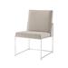 Theodore Alexander TA Studio Marcello Side Chair Upholstered/Fabric in Gray | 35 H x 22.5 W x 26 D in | Wayfair TAS40009.1BFF