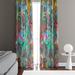 Deja Blue Studios Abstract Semi-Sheer Single Curtain Panel Metal | 61 H in | Wayfair WC00112-4061