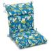 22-inch by 45-inch Three-section Outdoor Seat/Back Chair Cushion - 22 x 45